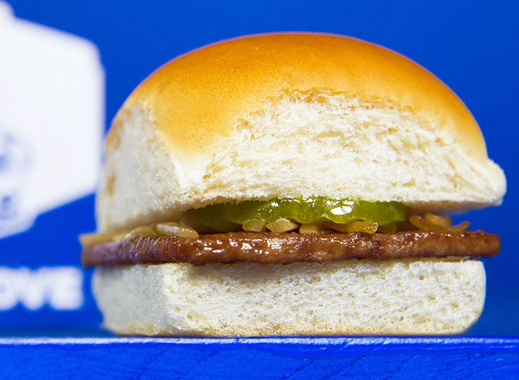 White castle slider