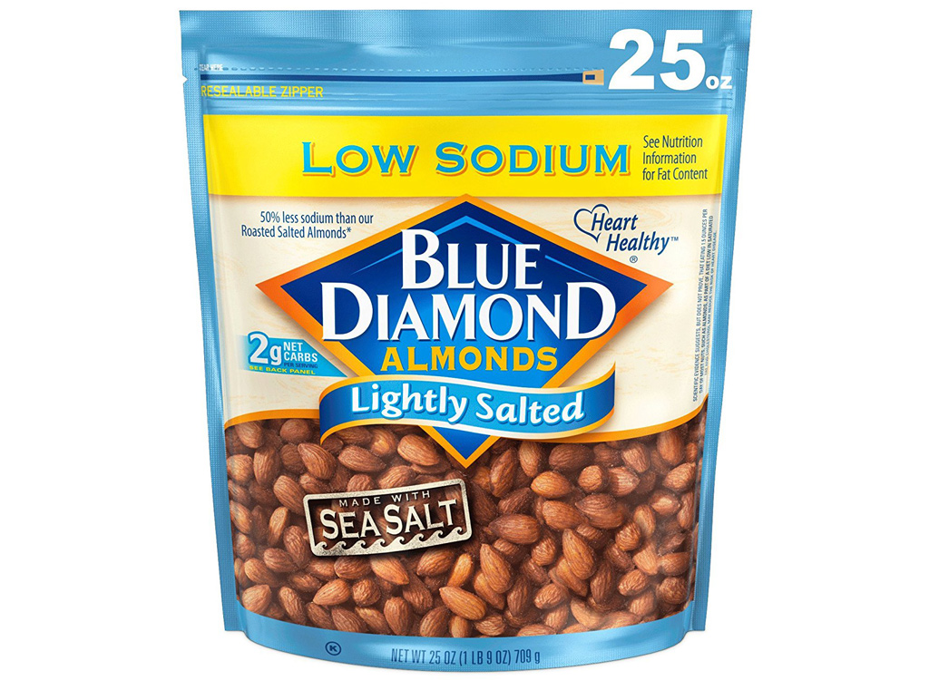 Blue Diamond lightly salted almonds
