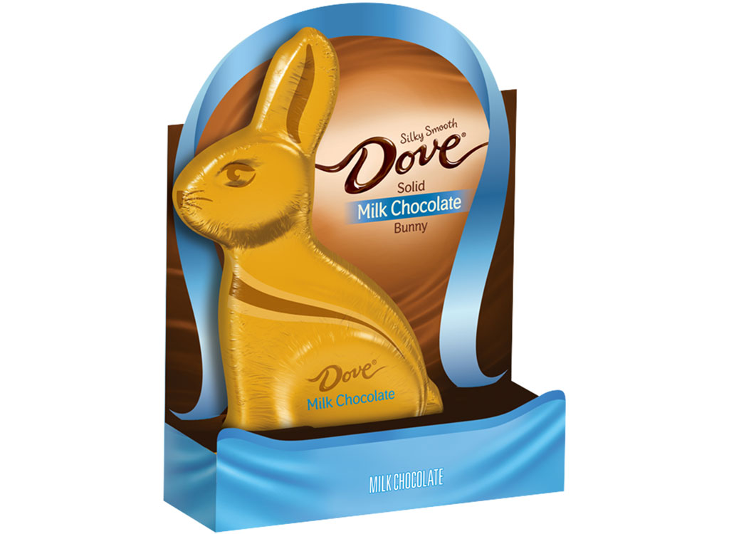 Dove milk chocolate bunny