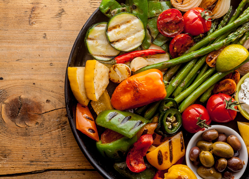 Grilled vegetables