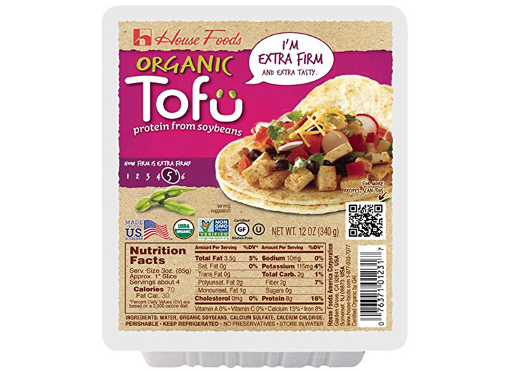 House Foods extra firm organic tofu