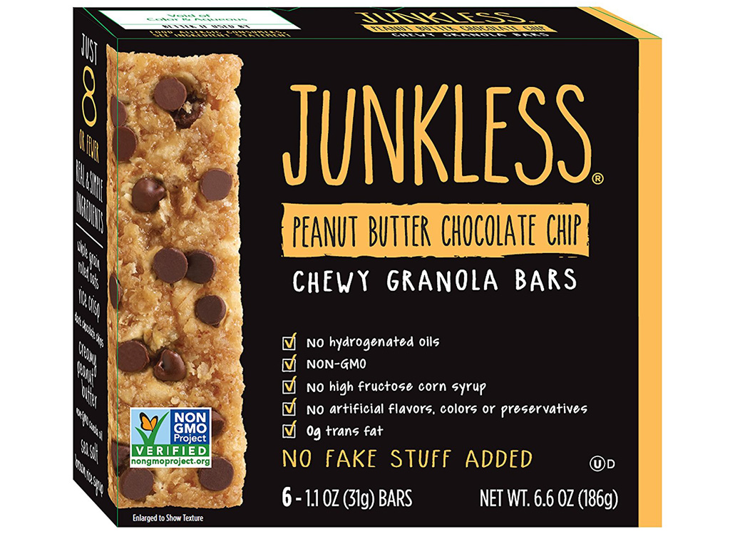Junkless peanut butter chocolate chewy bars
