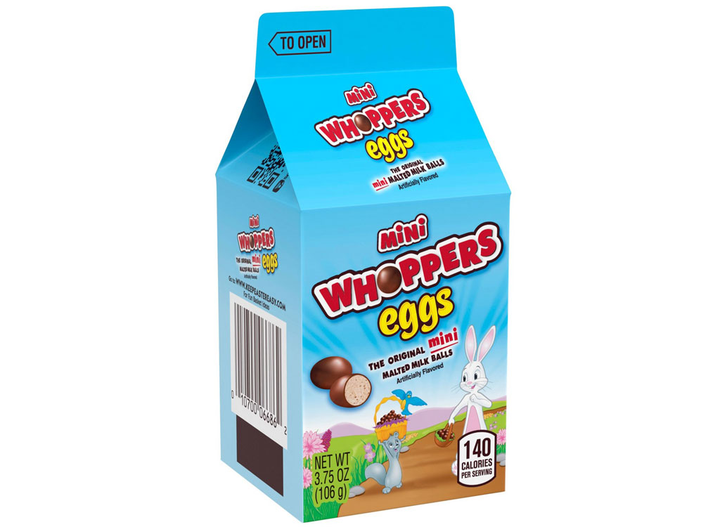 Mini whoppers eggs