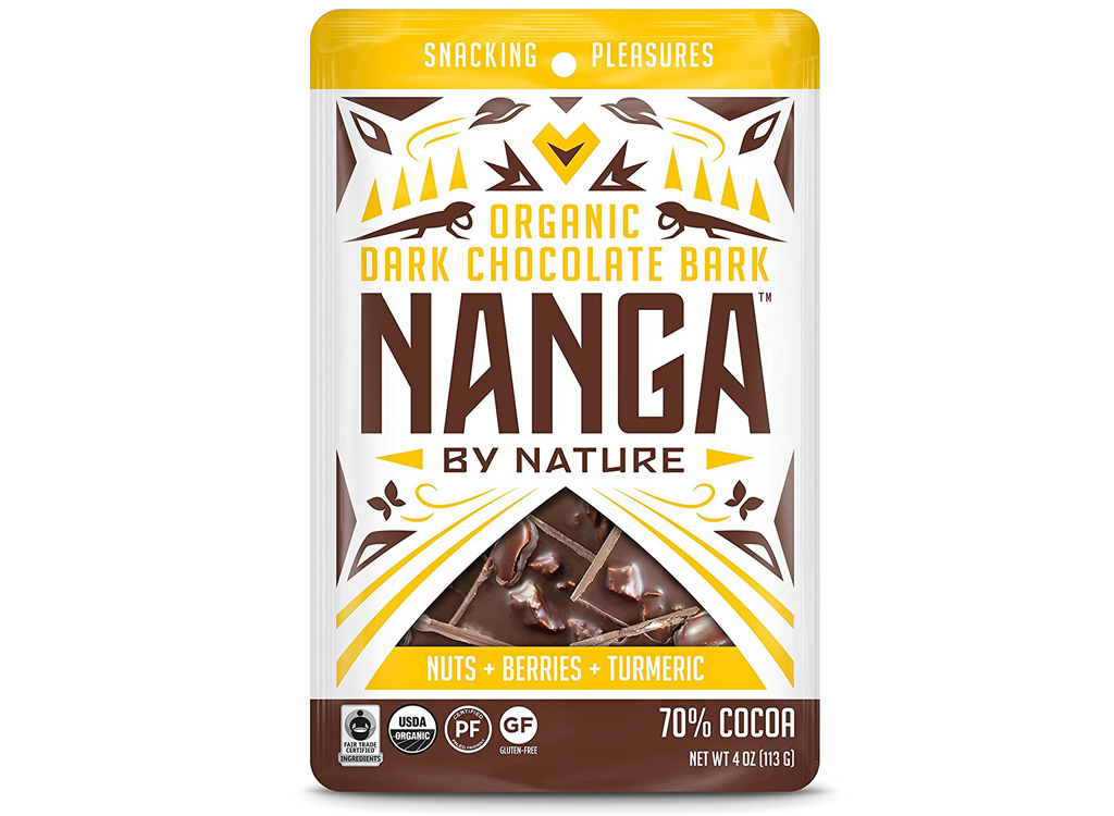 Nanga by Nature nuts berries turmeric chocolate bark