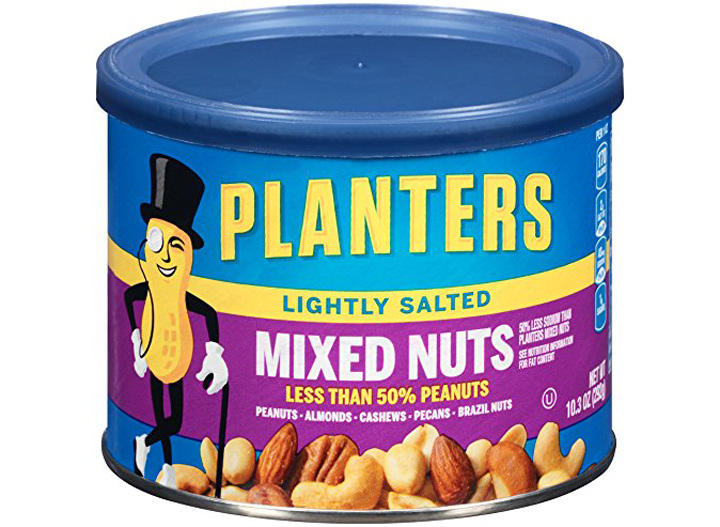 Planters lightly salted mixed nuts