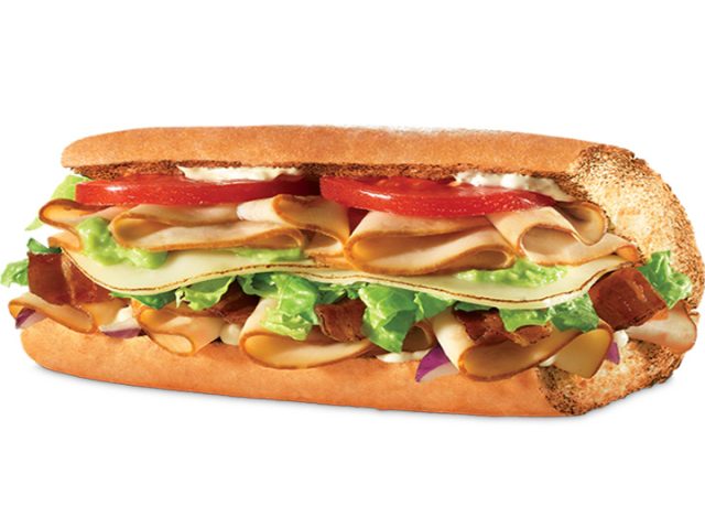 Quiznos turkey club