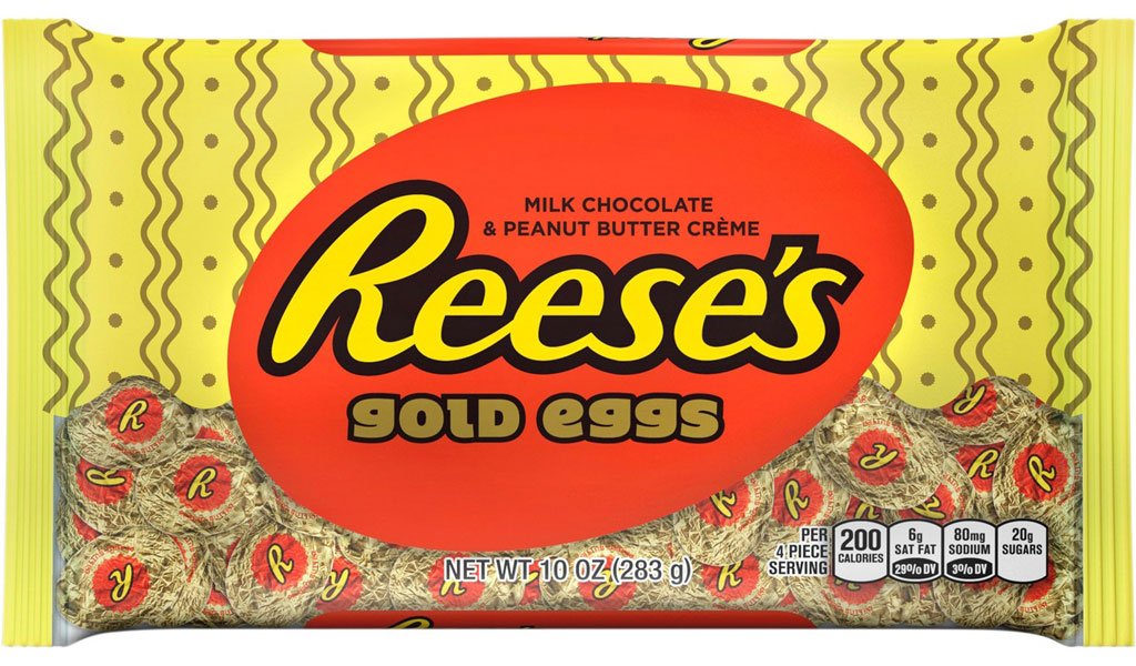 Reeses gold eggs