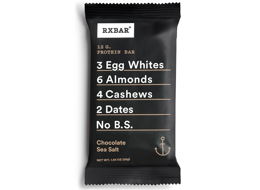 Rxbar chocolate sea salt