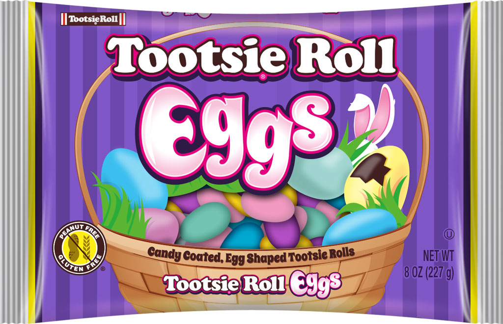 tootsie roll easter eggs