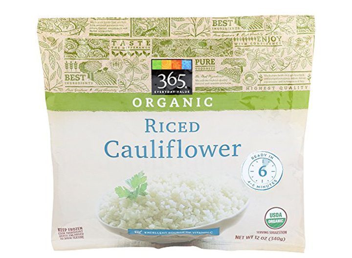 Whole Foods riced cauliflower