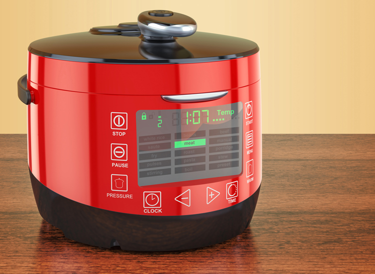 Red instant pot