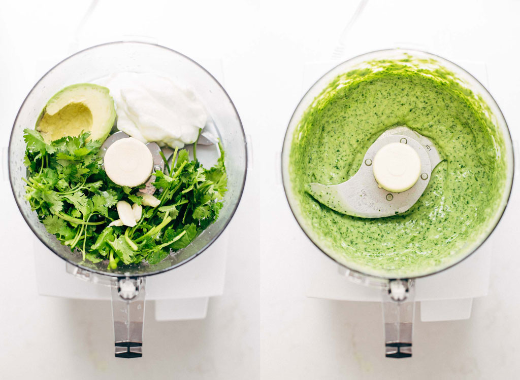 Salad dressing recipes: avocado cilantro dressing recipe