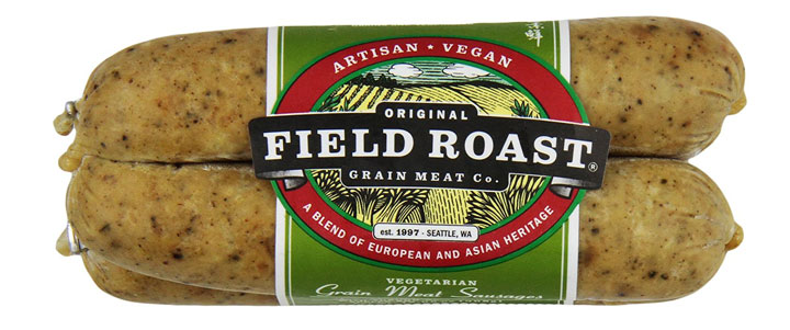 Field Roast vegetarian sausage