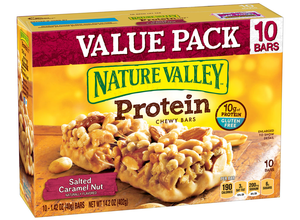 Nature Valley Salted Caramel Nut Protein Chewy Bars