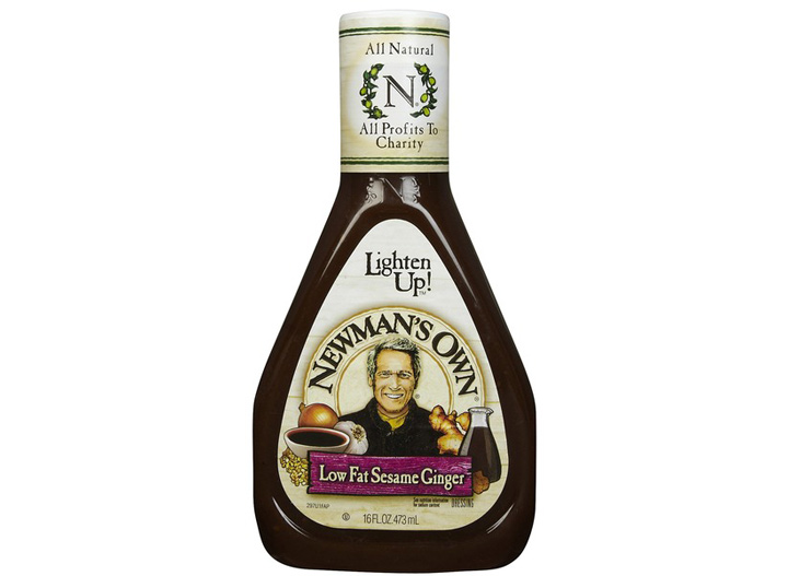 Newmans Own low fat sesame ginger dressing