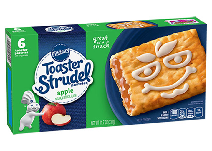 Pillsbury apple toaster strudel