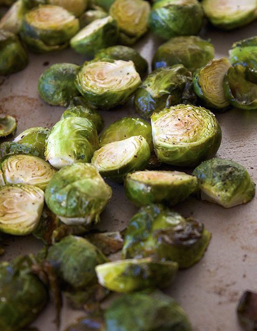 Sauteed brussels sprouts