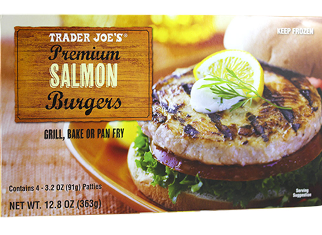 Trader joes Wild salmon burgers