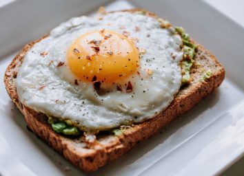 Avocado and egg toast