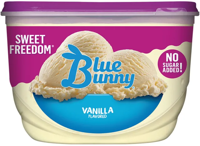 Blue Bunny Sweet Freedom Vanilla