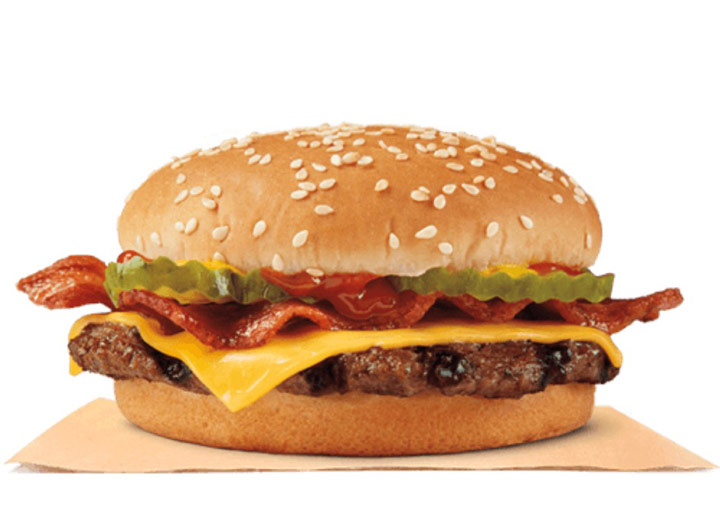 Burger king bacon cheeseburger