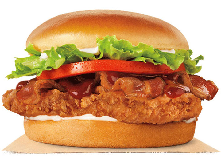 Burger king bbq bacon crispy chicken sandwich