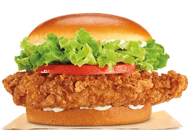 Burger king crispy chicken sandwich