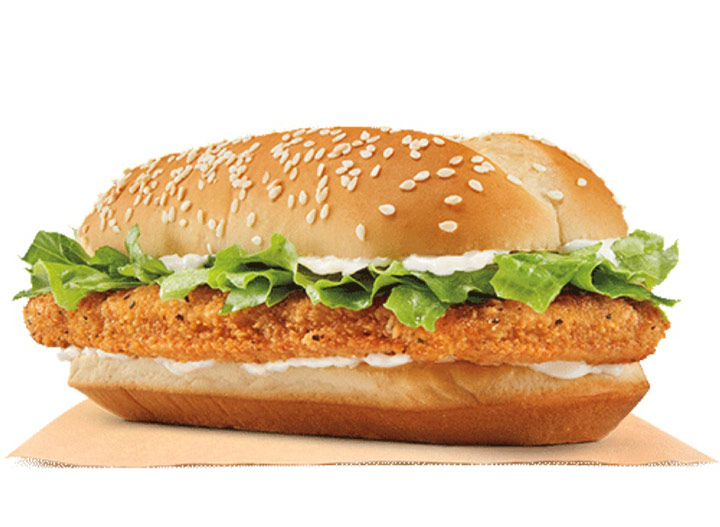 Burger king original chicken sandwich
