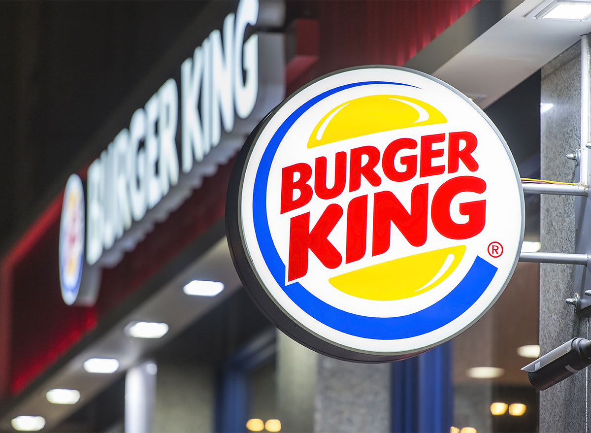 burger king sign storefront