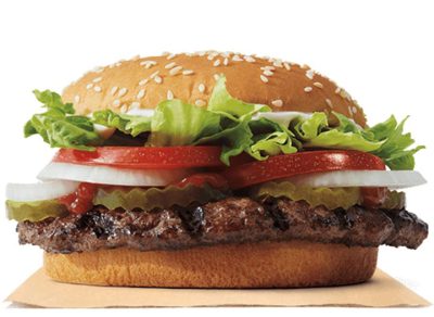 Burger king whopper