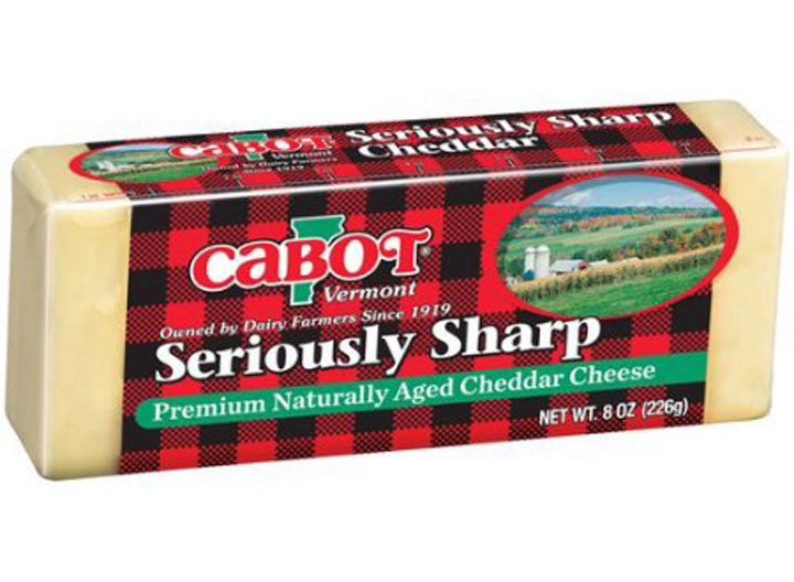 Cabot seriously sharp cheddar cheese