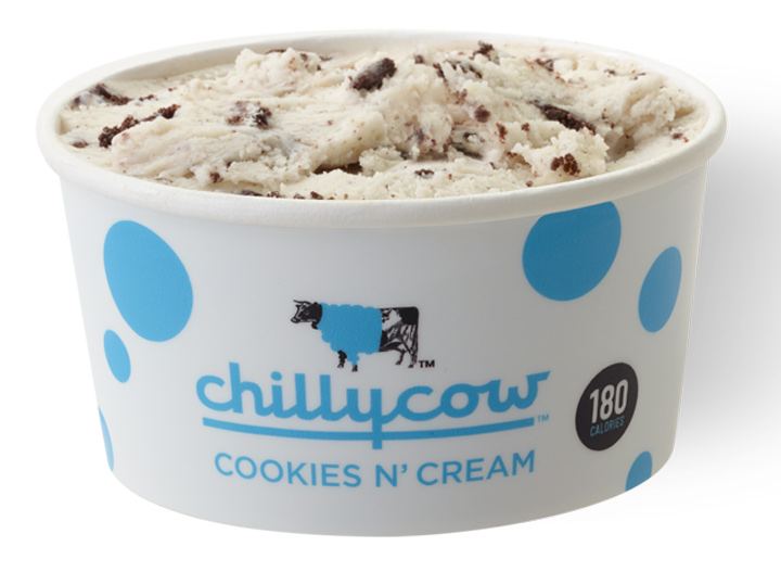 Chilly Cow cookies and cream