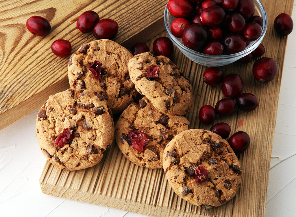 Cranberry cookies