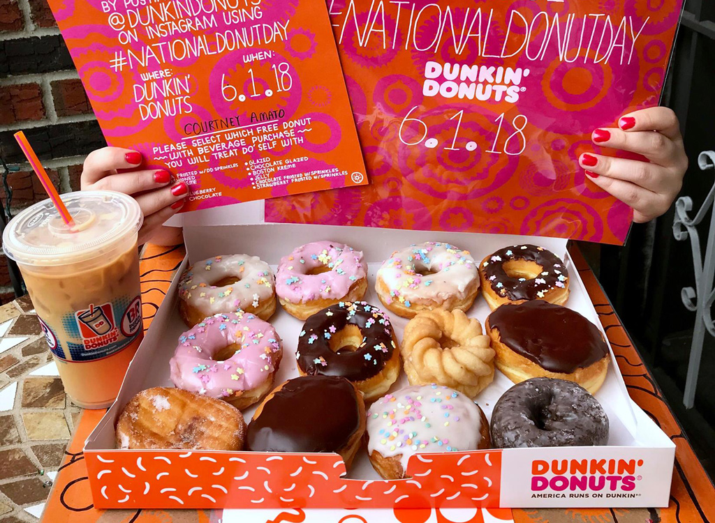 Dunkin' Donuts National Donut Day