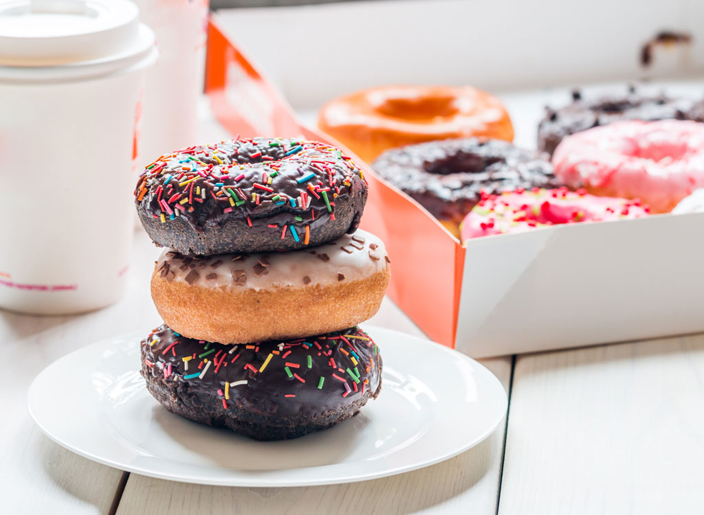 Fast food donuts