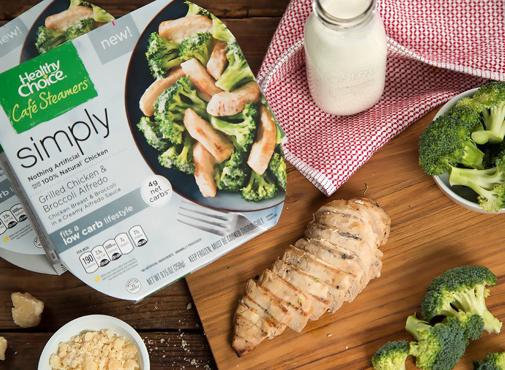 Healthy Choice chicken and broccoli