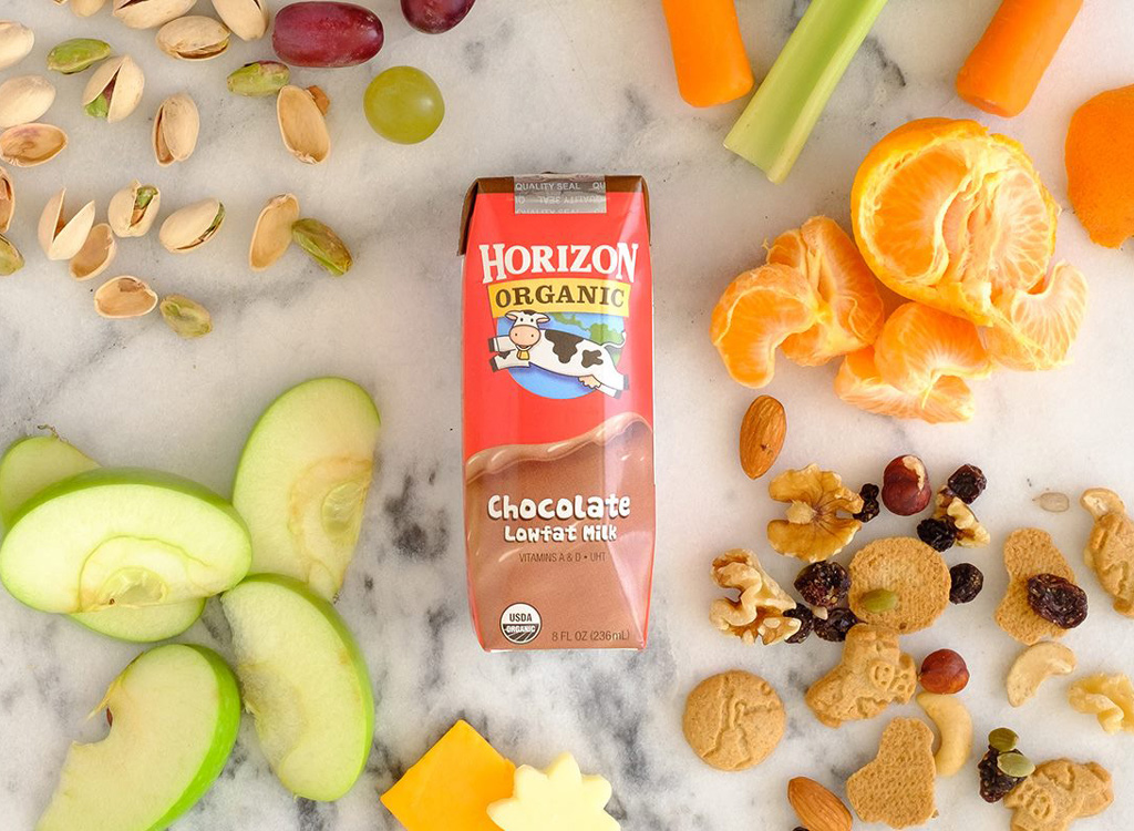 Horizon Organic lowfat chocolate milk