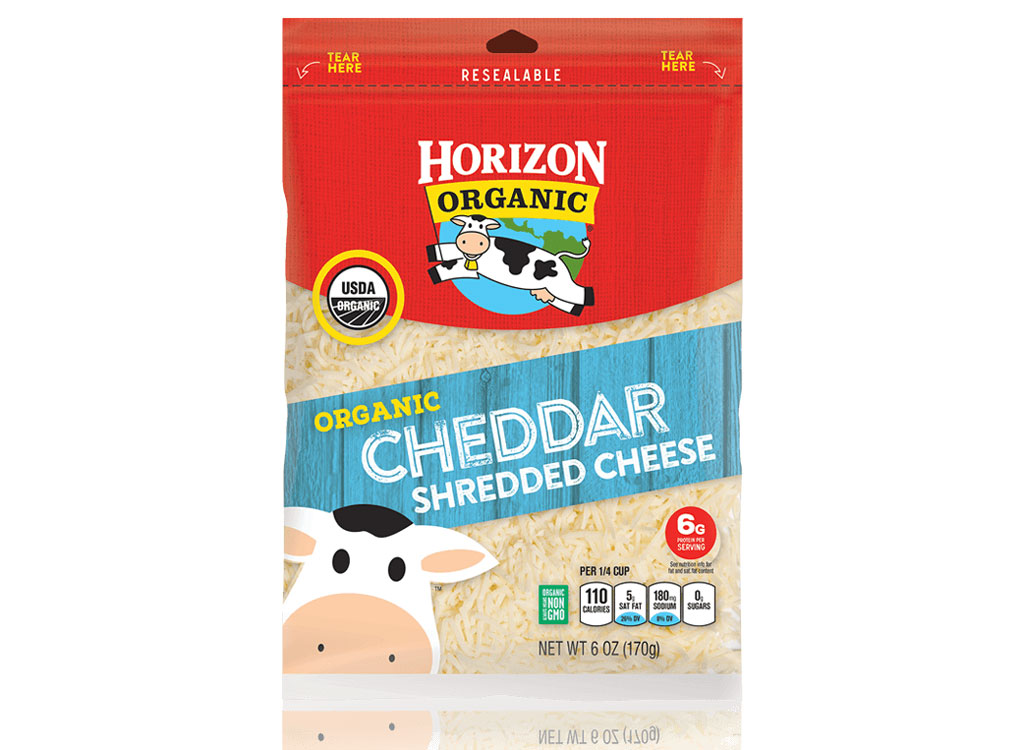 Horizon organic cheddar shredded cheese