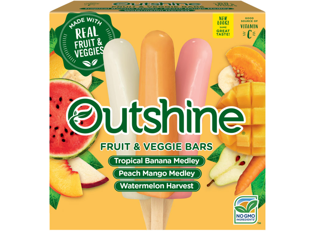 Outshine fruit and veggie bars