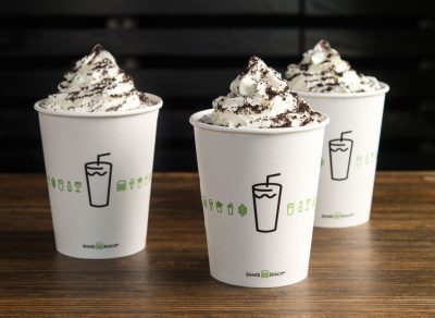 Shake Shack Chocolate cookies and cream shake