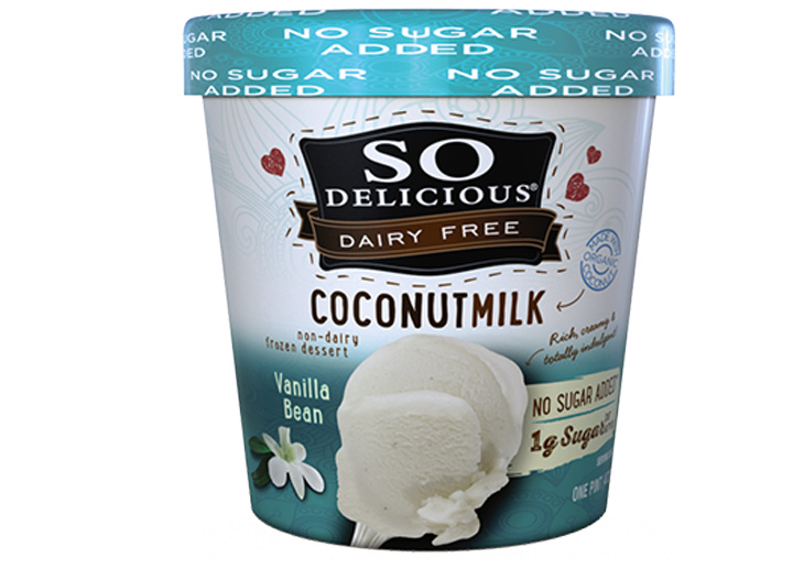 So Delicious no sugar added vanilla coconut milk ice cream