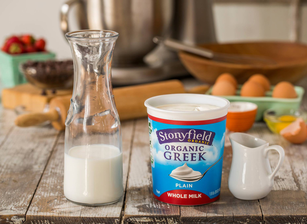 Stonyfield greek yogurt