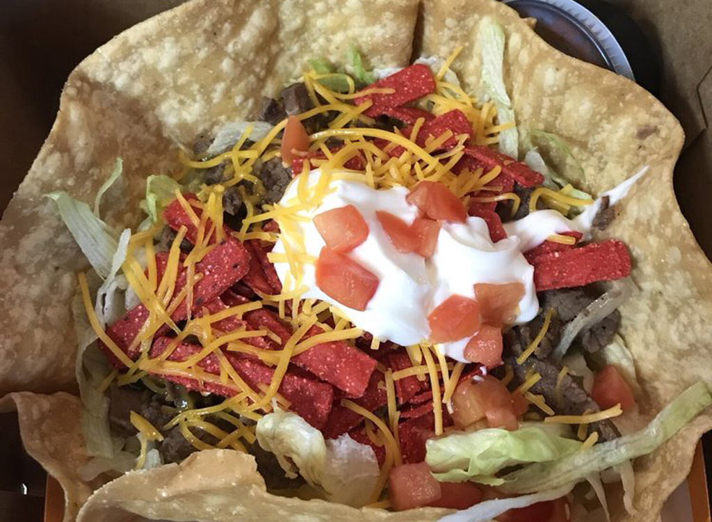 Taco Bell fiesta salad