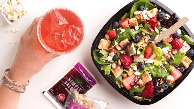Wendy S Berry Burst Chicken Salad Is Coming To A Drive Thru Near You