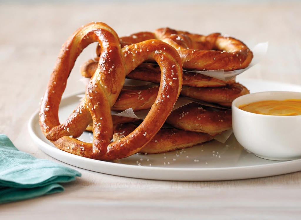 Auntie Annes soft pretzel