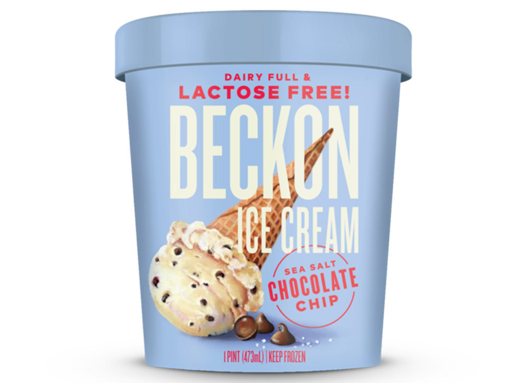 Beckon dairy free sea salt chocolate chip ice cream
