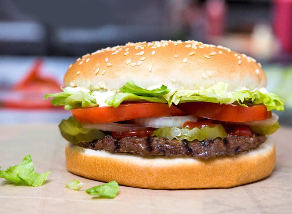 Burger king whopper sandwich facebook