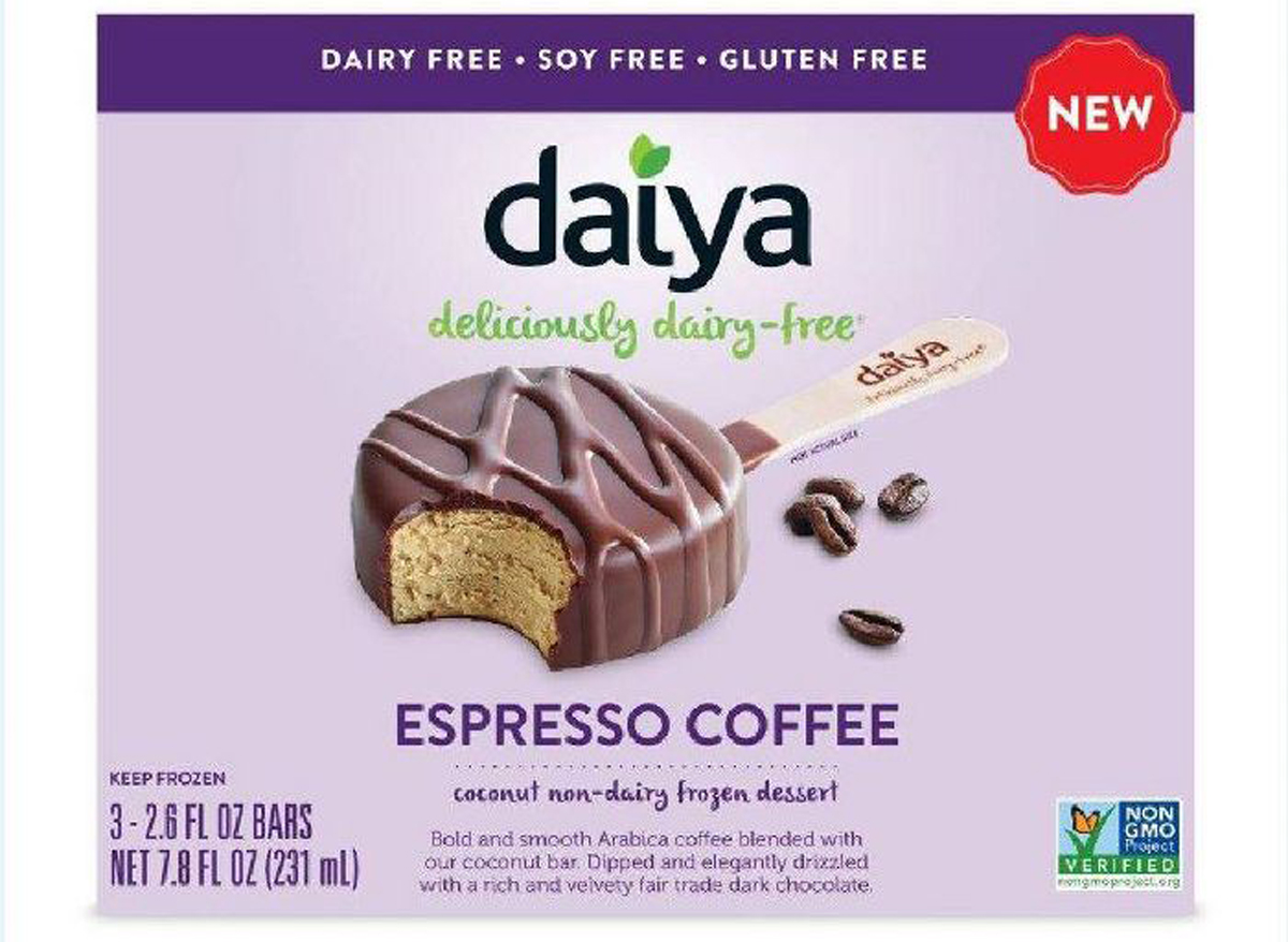 Daiya espresso coffee non dairy ice cream