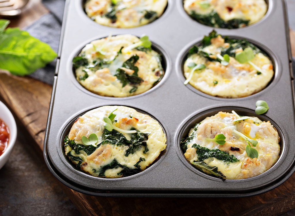 Egg white muffins