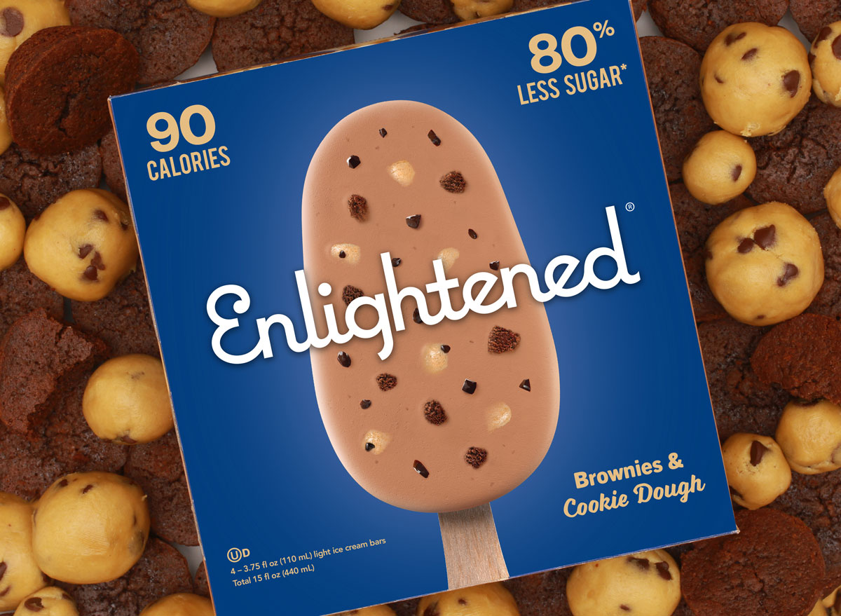 What happens to your body when you eat low-calorie ice cream
